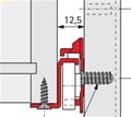 Bottom mount drawer slides diagram