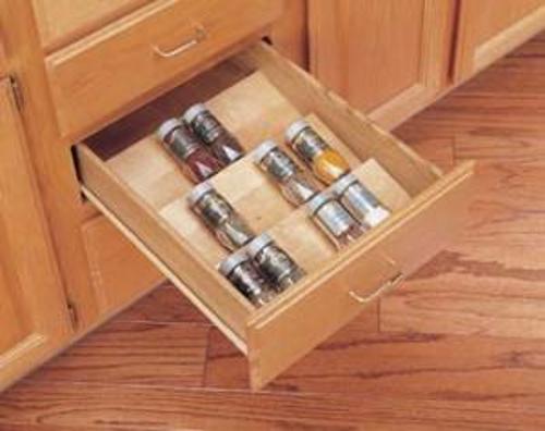 Rev-A-Shelf, 4SDI-24, 24" Wooden Spice Drawer Insert