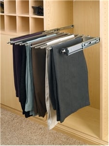18 inch wide Pullout Pants Rack