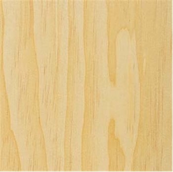  Wood Veneer,Pine, Clear White, 2x8, Paper Backed
