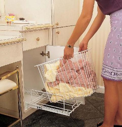 Pull out laundry hampers