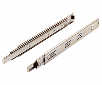 Cabinet Drawer Slides Available in 12'',14'',16'',18'',20'',22'',24'' Lengths DEMZA 6 Pairs Drawer Slides 16 inch Full Extension Ball Bearing Drawer Slides