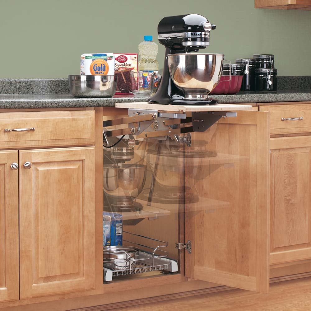 How To Build a Kitchen Appliance Lift Using Drawer Slides