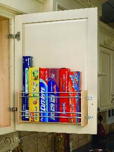 Cabinet door storage