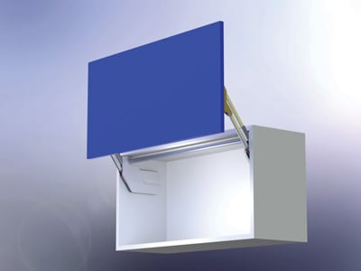 Vertical Lift Up Door Mechanism (11-14 lbs)