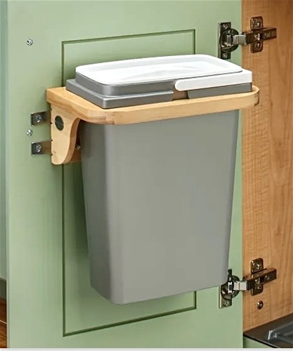 Door Mounted Vanity Waste Container-8 Liter