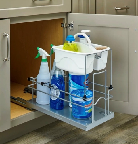 Rev-A-Shelf, 5CC915S-11-1, Pull-out Cleaning Caddy
