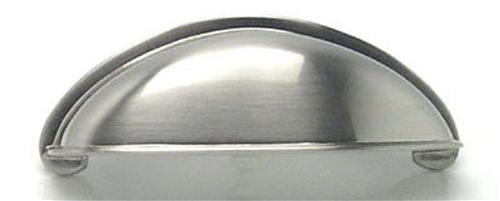 Berenson, 9710-1BPN-P, Cup Pull, Euro Modern, Brushed Nickel Finish