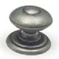 Berenson, 9884-1RP-B, Cabinet Knob, American Mission, Rustic Pewter