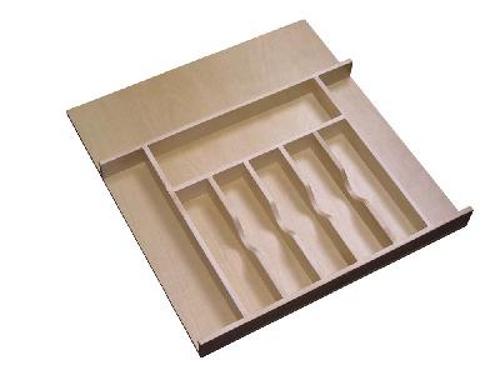 Rev-A-Shelf, 4WCT-3, 20-5/8 inch Wood Cutlery Tray