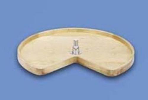 Rev-A-Shelf, 4WLS421-24-52, 24 Inch Wood Classics Kidney Shaped Rev-A-Tray