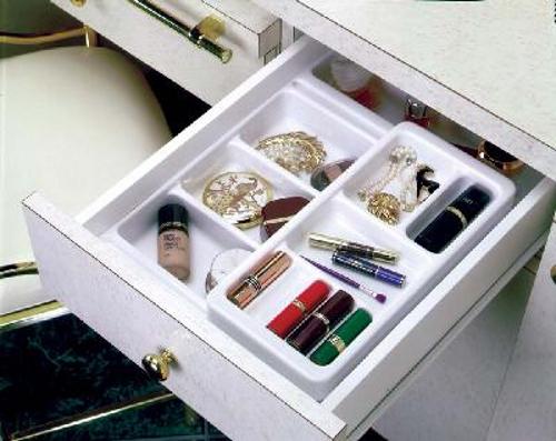 Rev-A-Shelf, COSK-18, Cosmetic Organizer Plus Kit, White